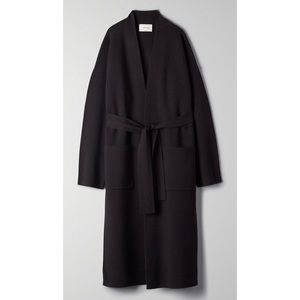 Aritzia Wilfred Belize Cardigan in Black